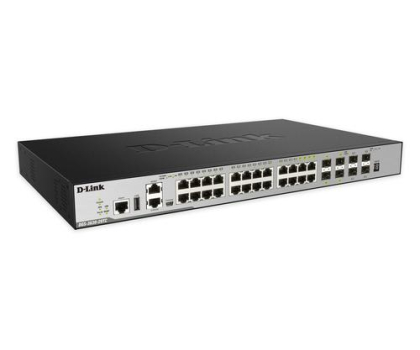 Switch D-Link Przelacznik zarzadzalny DGS-3630-28TC/SI  24xGE 4xSFP 4xSFP+